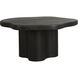 Bellona 67 X 65 inch Charcoal Black Dining Table